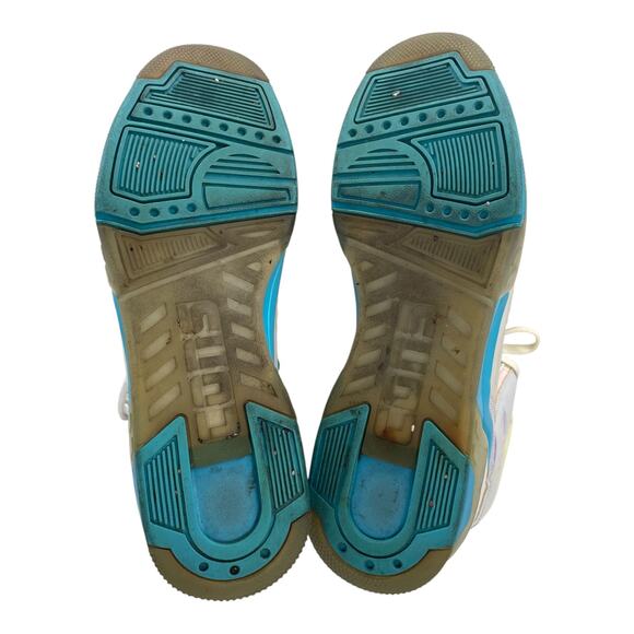 Converse ERX Impress High Top Mens Size 11.5 Iridescent White Sneakers - Picture 8 of 12